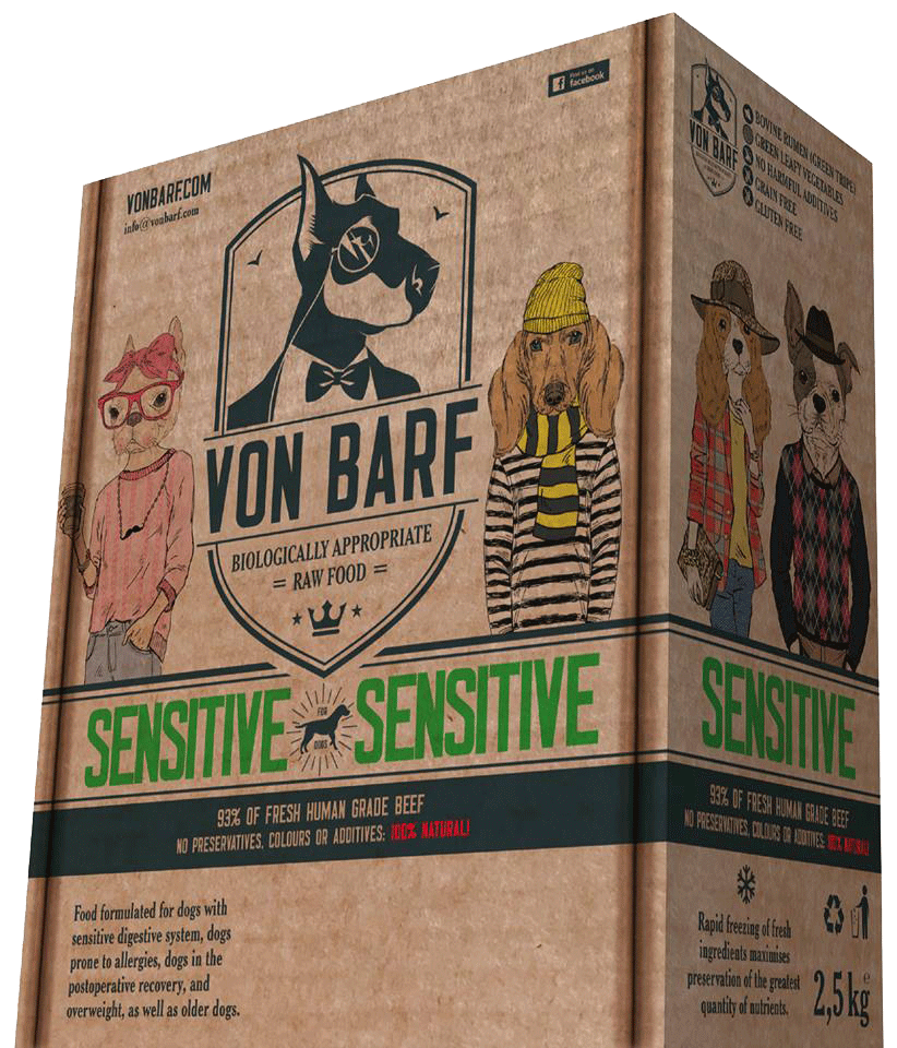 Sensitive Box 2.5kg (bone free)