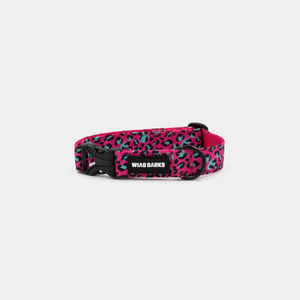 Pink Leopard Collar